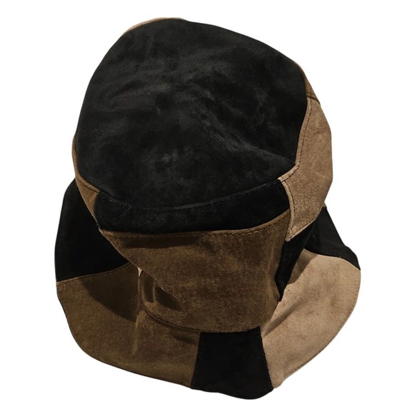 Gilles Francois Paris Suede Patchwork‎ Bucket Hat Made in France main image 12